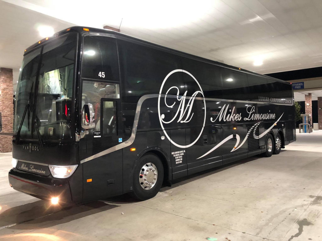 Luxury Van Hool Motor Coach - Mikes Limousine